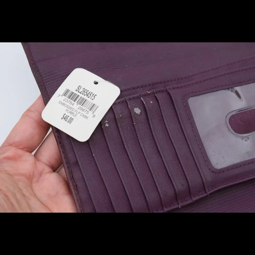 Fossil Wallet With Checkbook - image 6